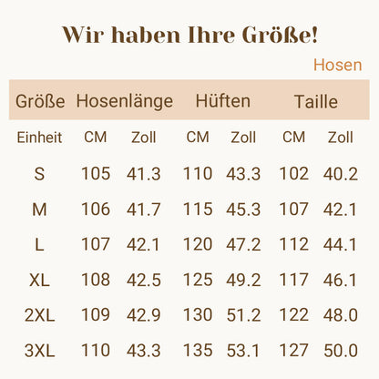 2-teiliges Set mit langärmeligem Oberteil mit Rundhalsausschnitt ＆ Hose